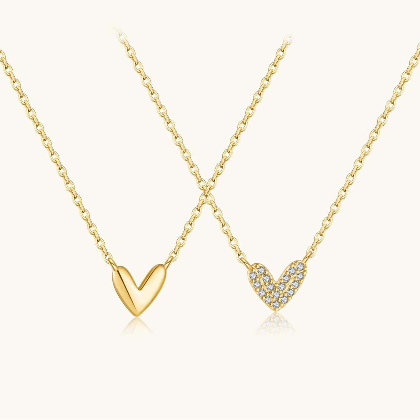 Twin Heart Necklace