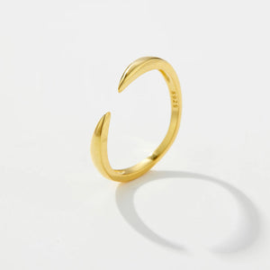 925 Sterling Silver Adjustable Rings 2024 Simple Fashion Fine  Anniversary Party Jewelry Solvana
