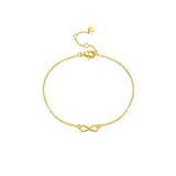 925 Sterling Silver Gold Best Friend Charm Chain Bracelet Women Plain Luxury Jewelry New 2021 Wedding Gift Solvana