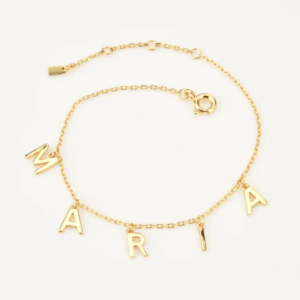 Signature Letter Bracelet