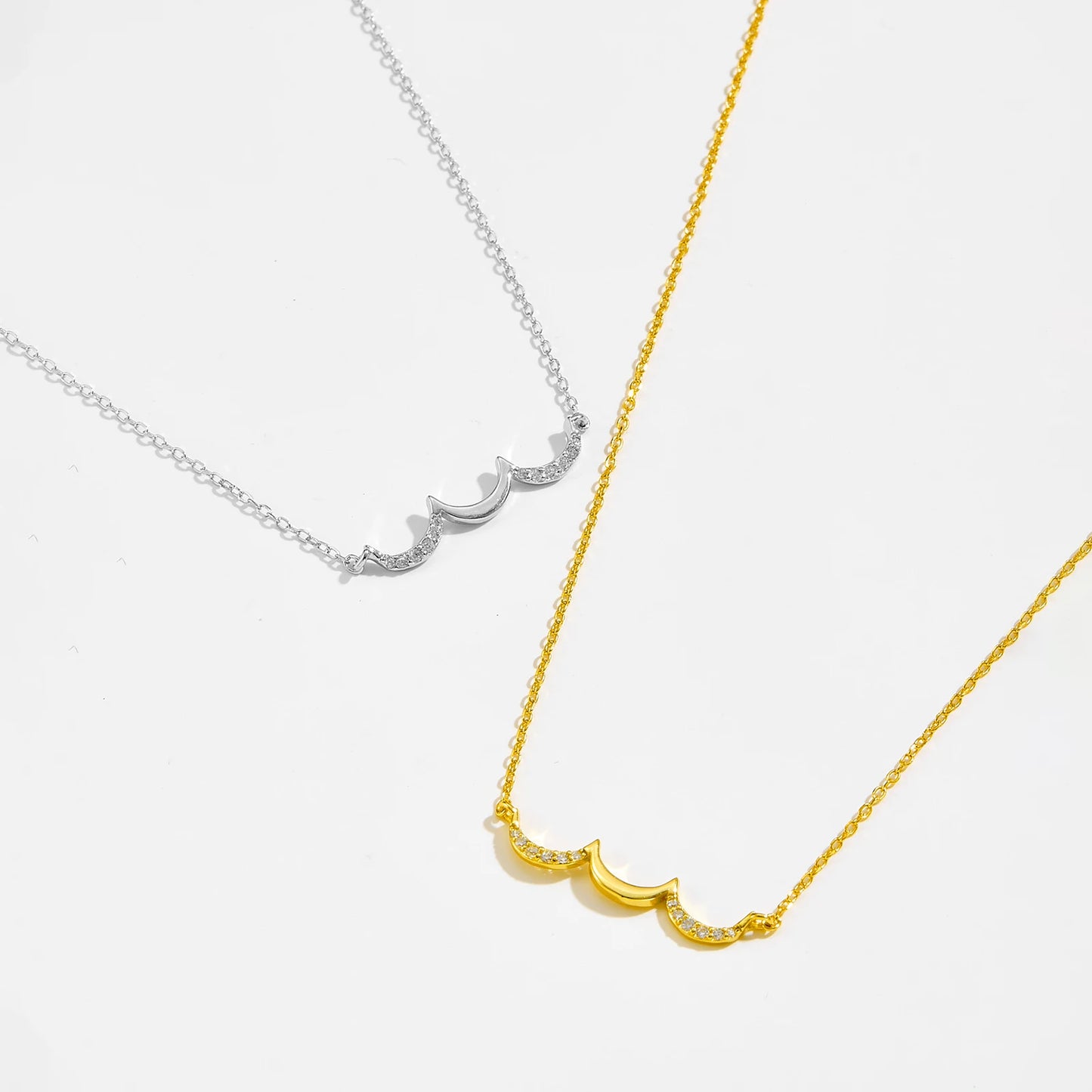 Celestial Crescent Necklace