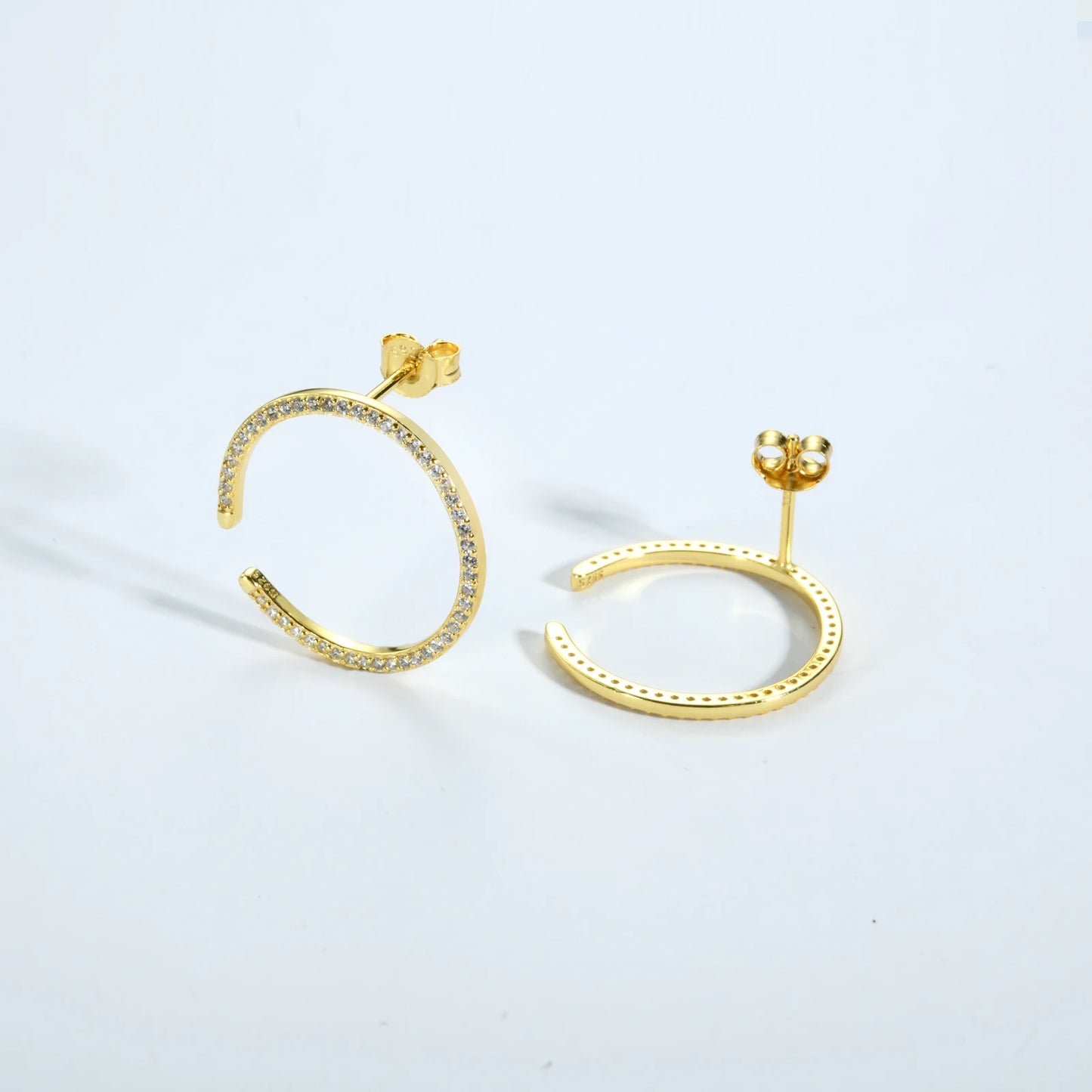 Luminous Circle Studs