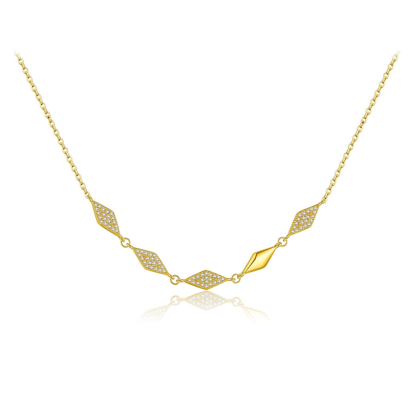 Radiant Rhombus Jewelry Set