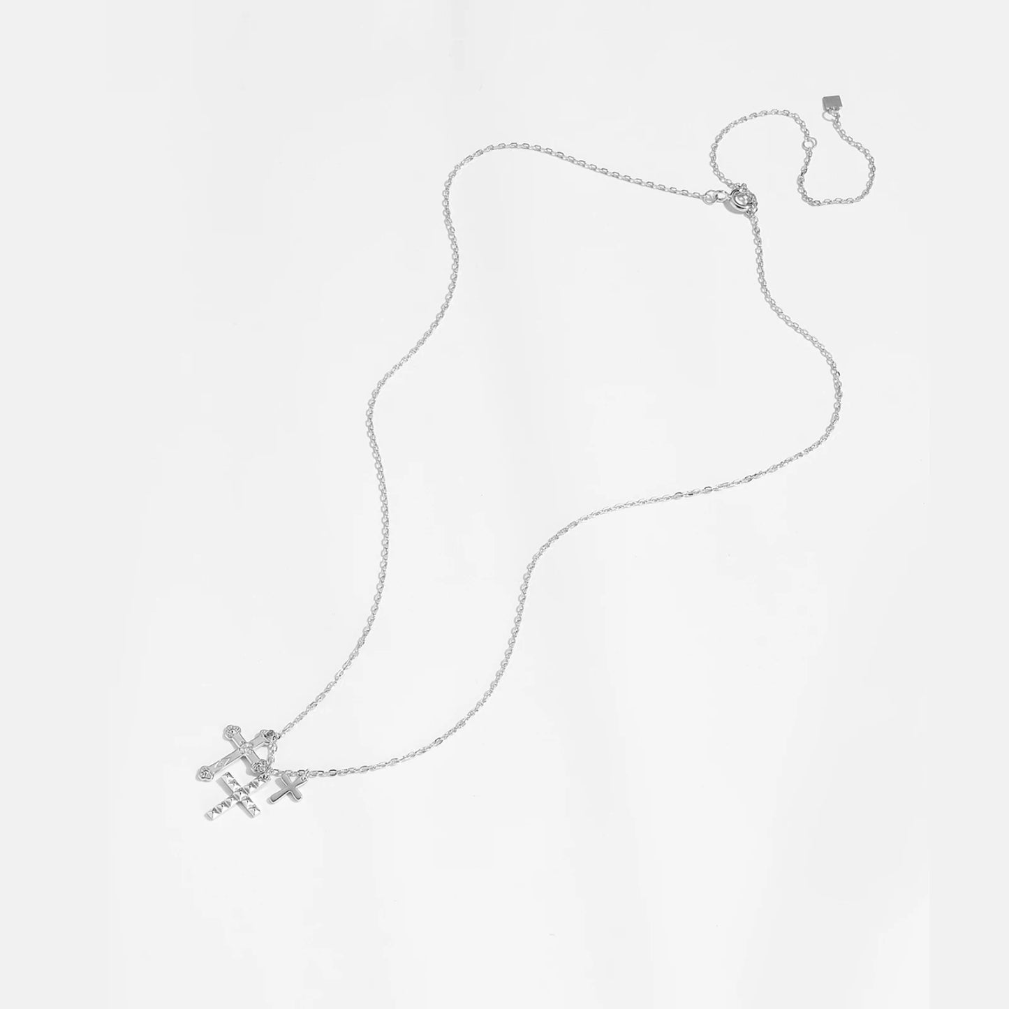 Trinity Cross Necklace