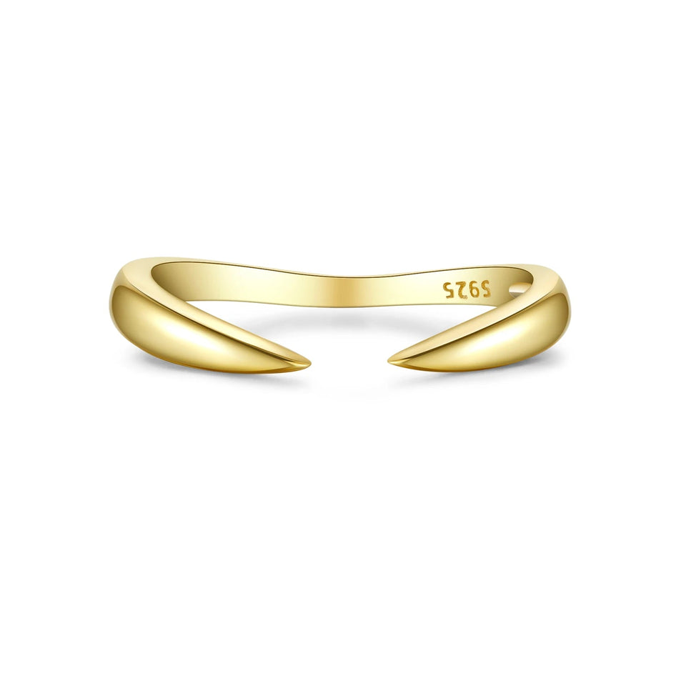 925 Sterling Silver Adjustable Rings 2024 Simple Fashion Fine  Anniversary Party Jewelry Solvana
