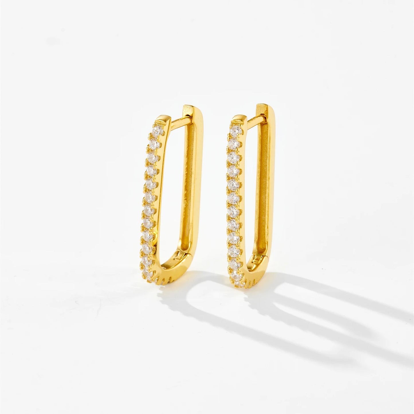 Aurora Shine Gold Huggie Hoops