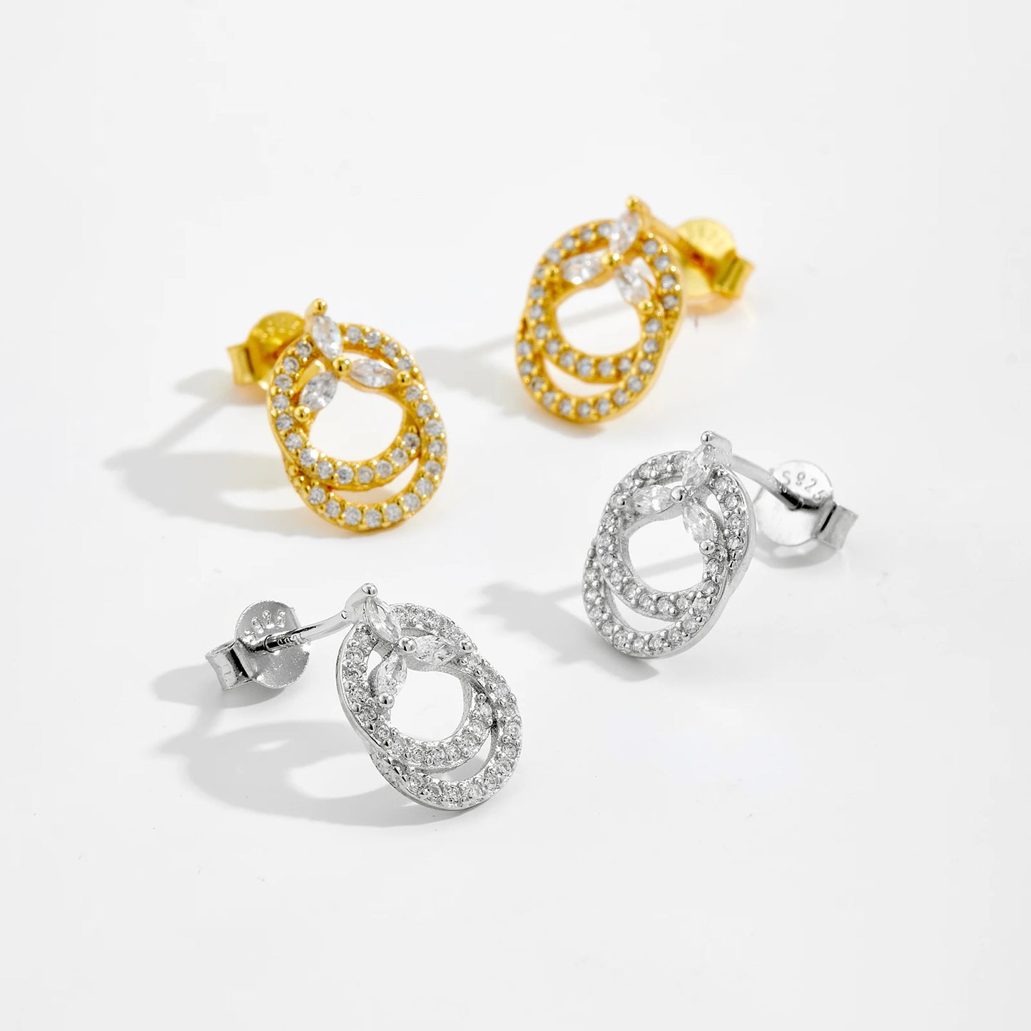 Radiant Layered Hoop Earrings
