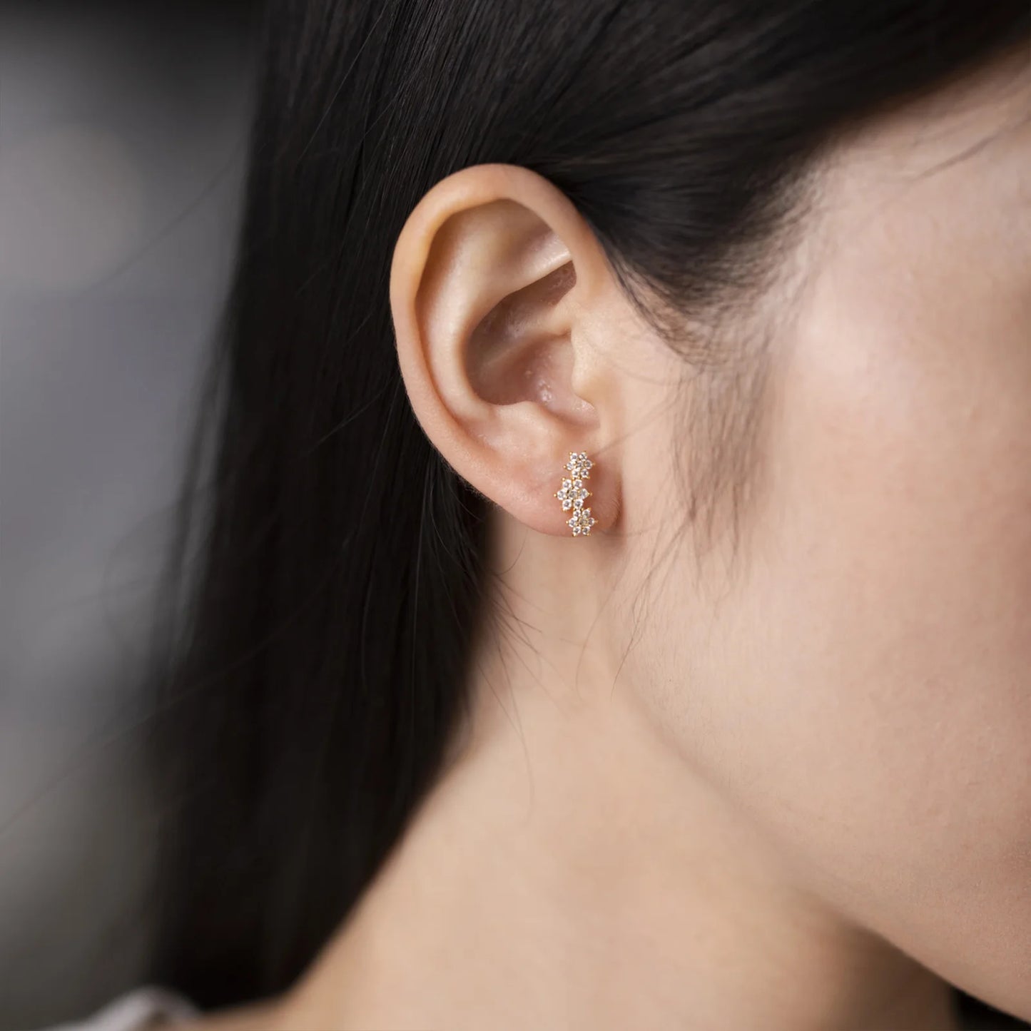 Trinity Bloom Earrings
