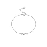 925 Sterling Silver Gold Best Friend Charm Chain Bracelet Women Plain Luxury Jewelry New 2021 Wedding Gift Solvana