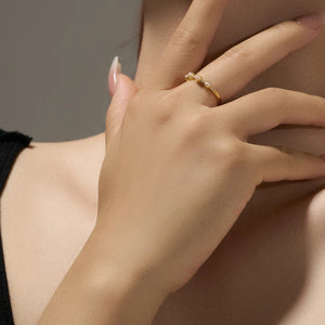 925 Sterling Silver Circle Pearl CZ Zircon Women Ring 2024 New Luxury Fine Fashion Anniversary Wedding Party Jewelry Solvana