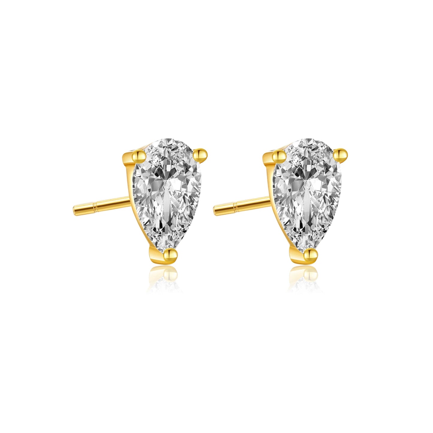 The Gem Oval Glow Stud Earrings