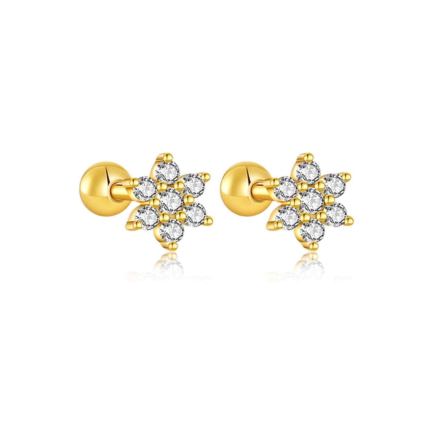 Petite Bloom Stud Earrings
