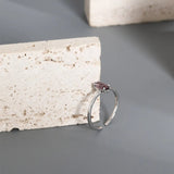 925 Sterling Silver Gold Brown Ovals Slim Resizable Ring 2021 Wedding Gift Fashion Fine Jewelry Adjustable Irregular Solvana
