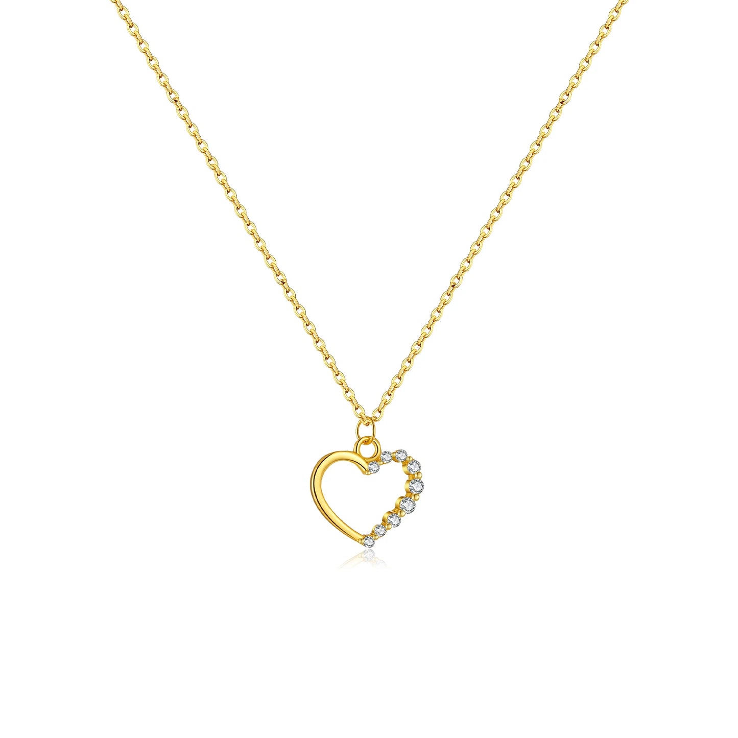 Lunaria Heart Necklace