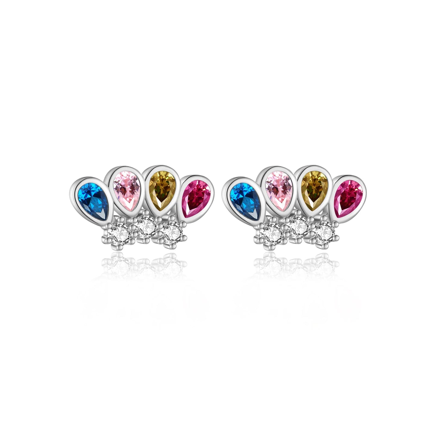 Amethyst Glow Studs