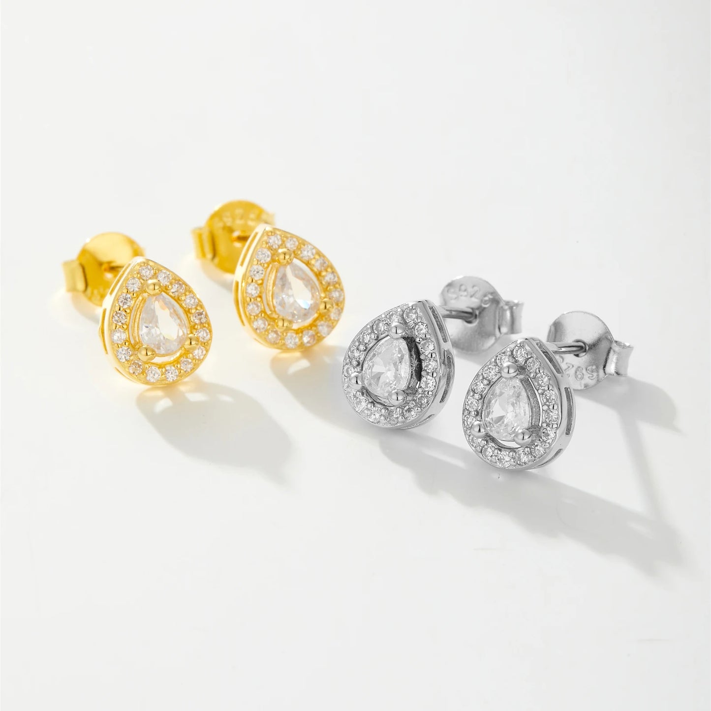 The Crystal Whisper Stud Earrings
