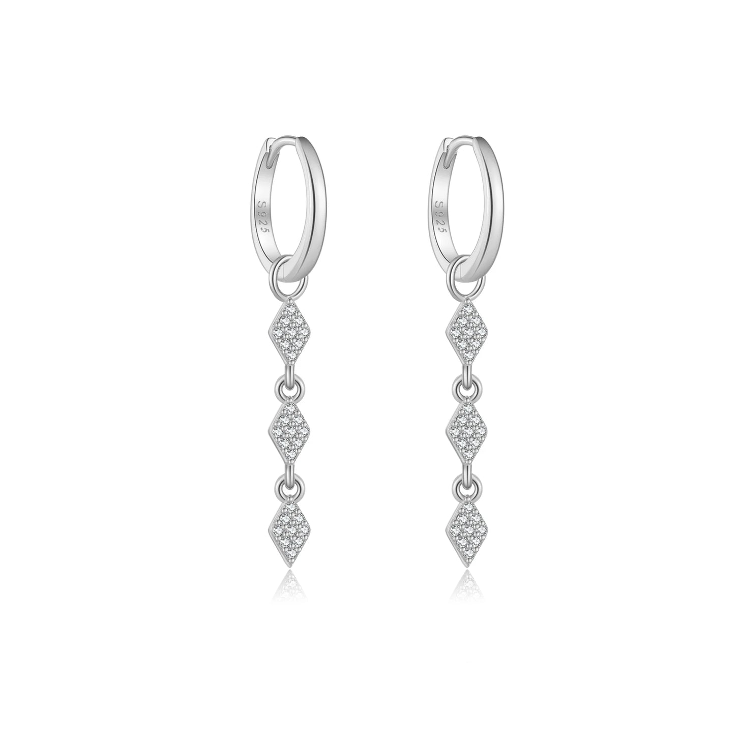 Radiant Rhombus Jewelry Set