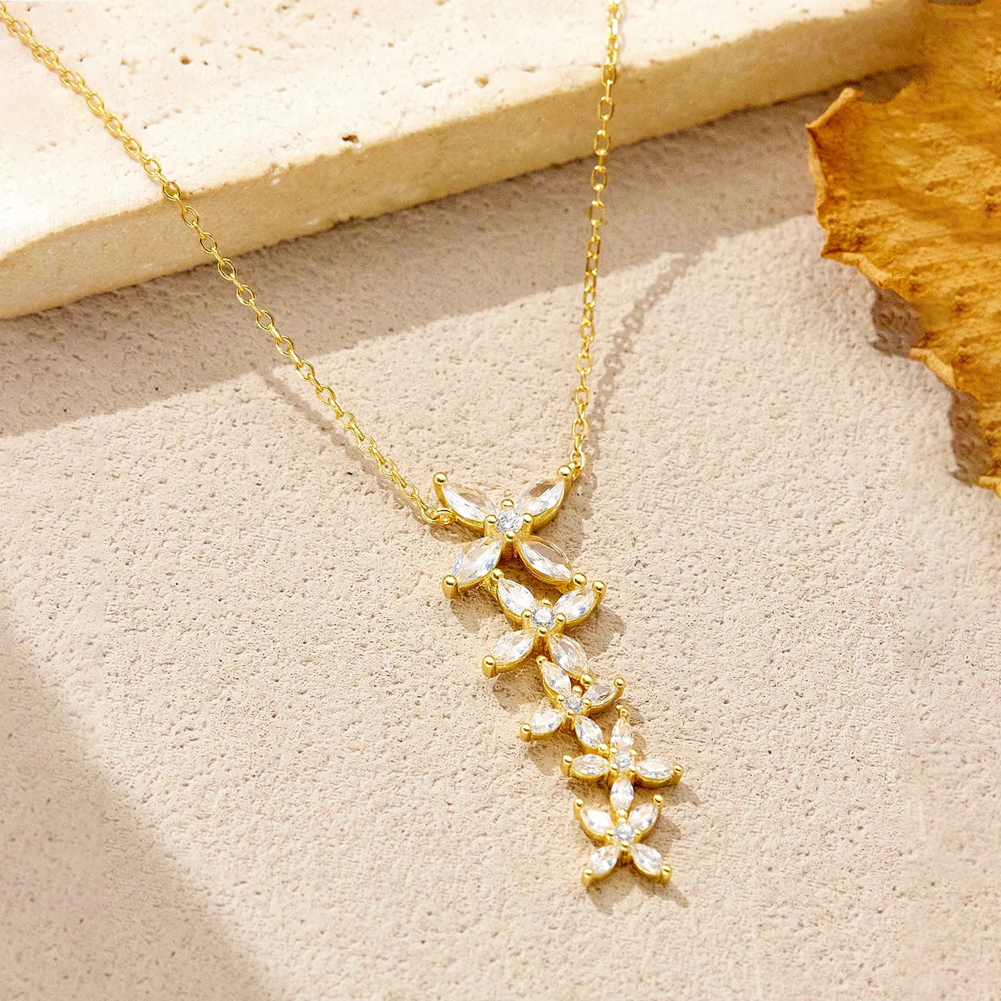Golden Bloom Necklace