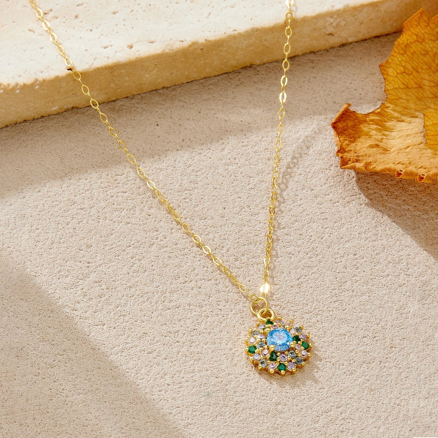 Aurielle Sunburst Necklace