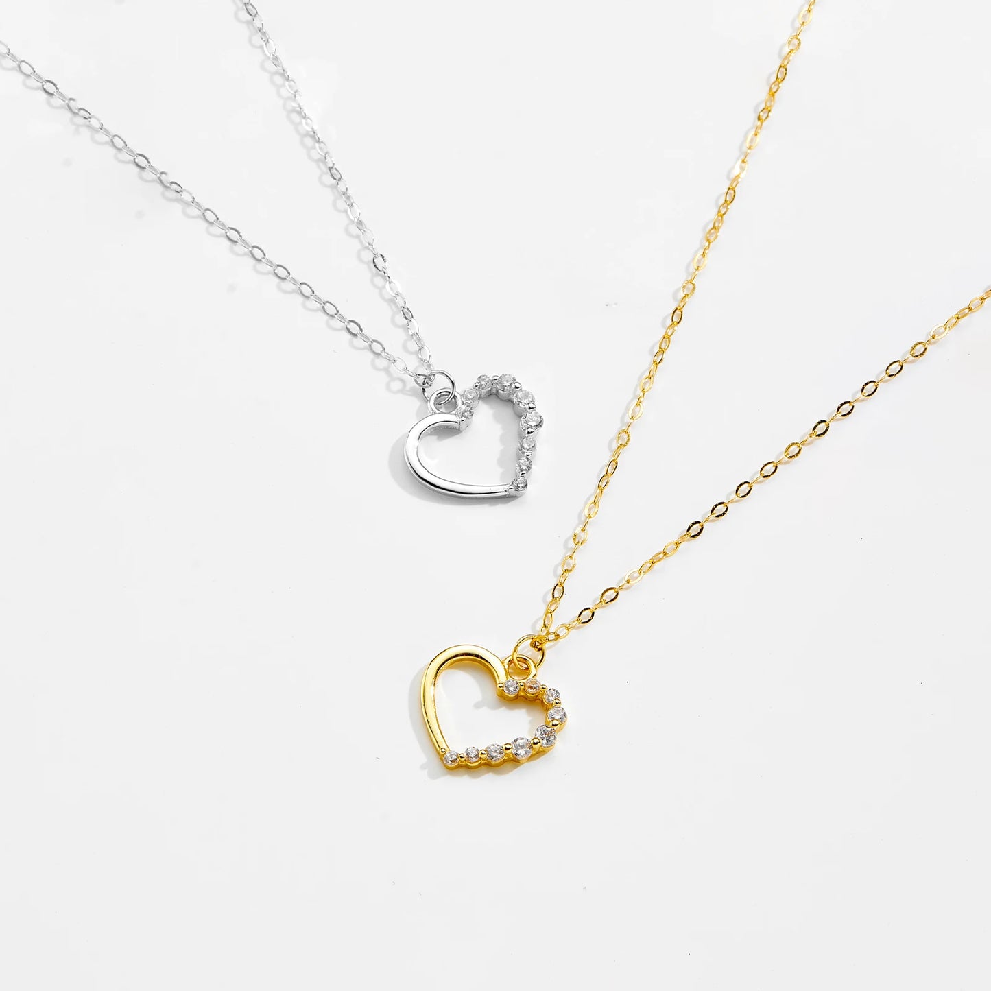 Lunaria Heart Necklace