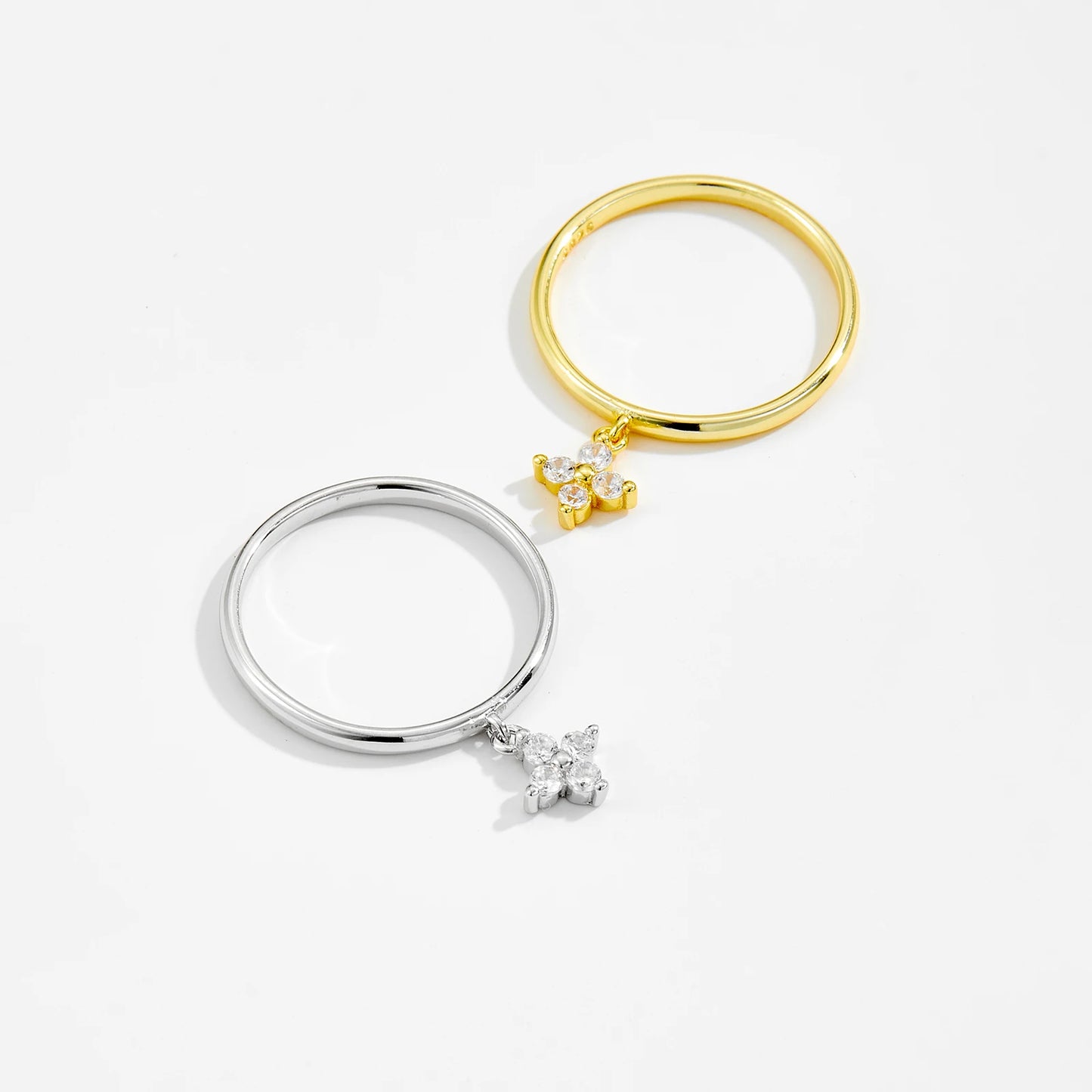 Lucky Charm Four-Leaf Ring