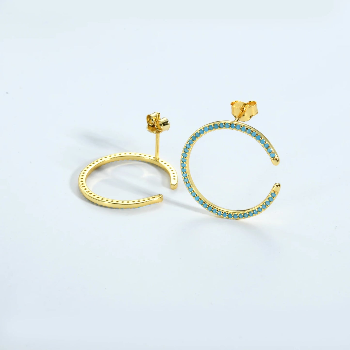 Luminous Circle Studs