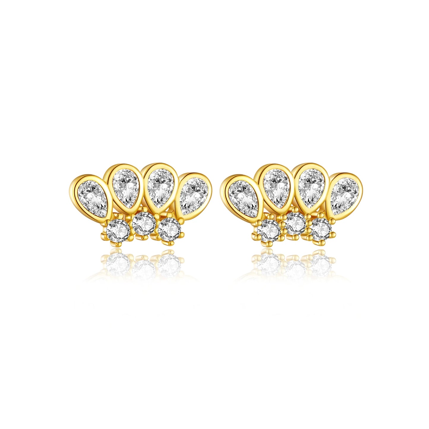 Amethyst Glow Studs