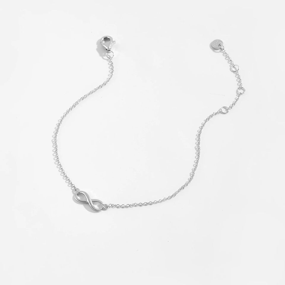 925 Sterling Silver Gold Best Friend Charm Chain Bracelet Women Plain Luxury Jewelry New 2021 Wedding Gift Solvana