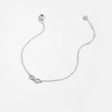 925 Sterling Silver Gold Best Friend Charm Chain Bracelet Women Plain Luxury Jewelry New 2021 Wedding Gift Solvana