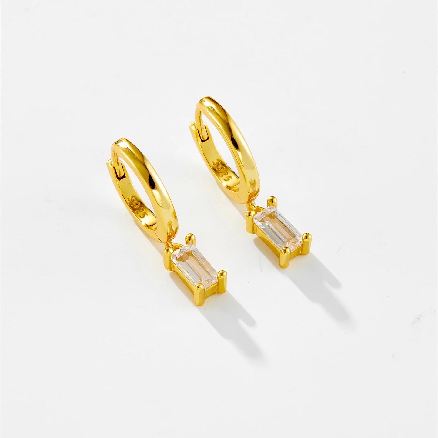 Amethyst Glow Drop Earrings
