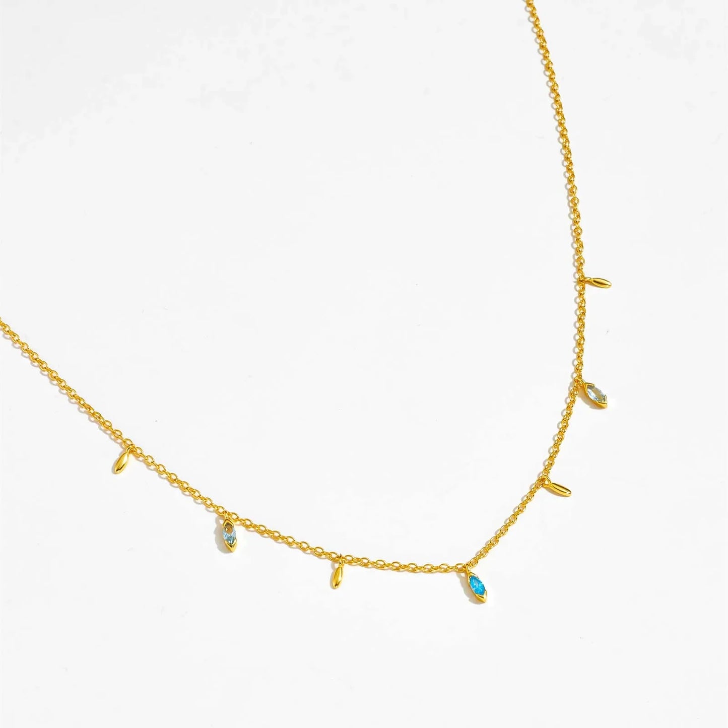 Azure Charm Choker
