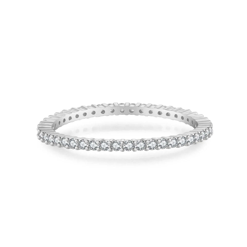 925 Sterling Silver Gold Full Zircon CZ Ring 2023 Women Rings Wedding Jewelry Rock Punk Rock Punk Ring Jewelry Gift Solvana