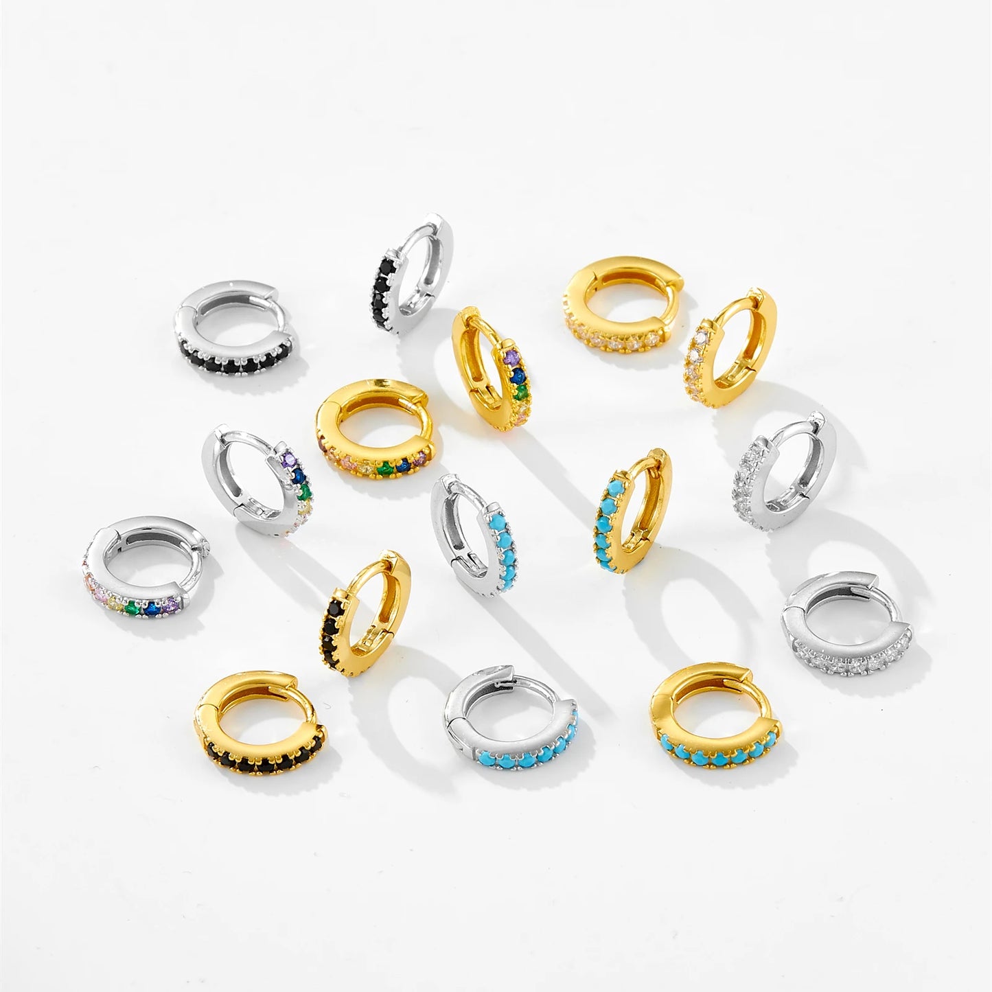 Color Pop Mini Hoops