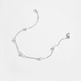 925 Sterling Silver Gold Handmade Pearl Charm Chain Bracelet Women 2025 Luxury Crystal Fine Jewels Wedding Gift Solvana