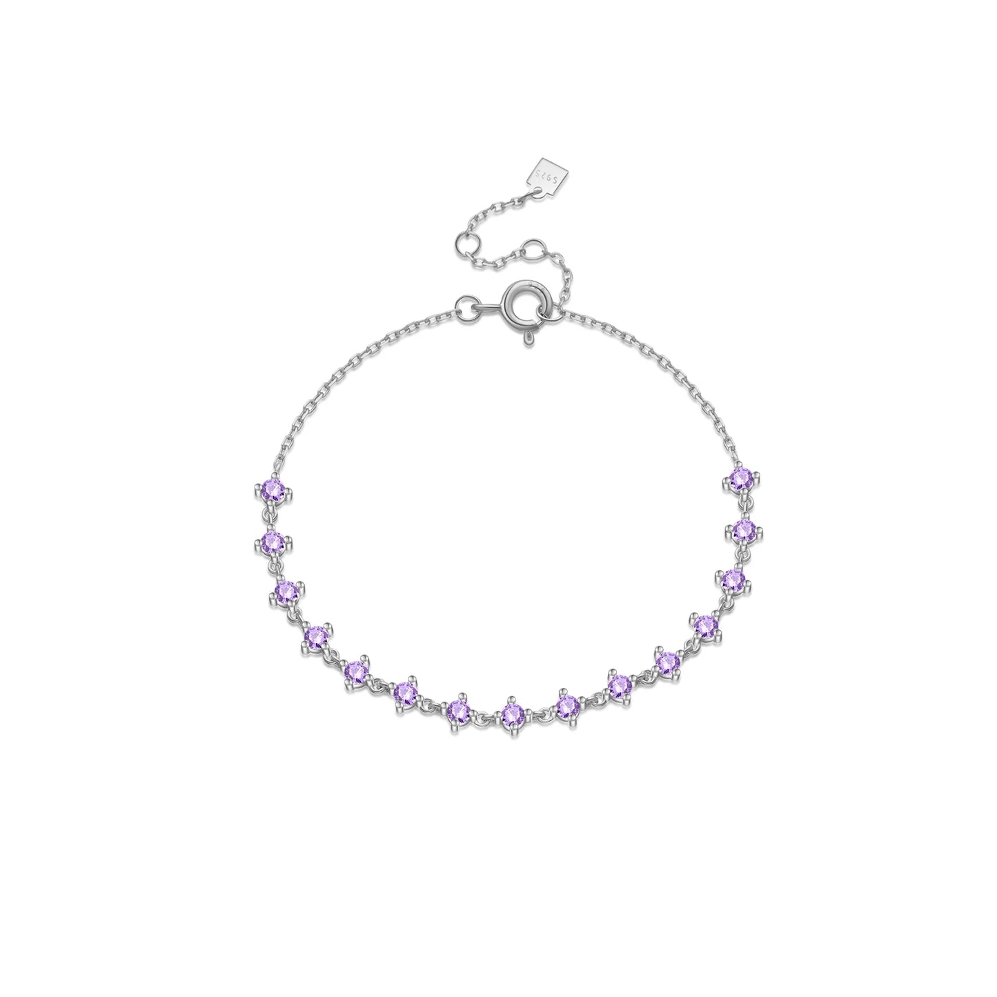 Amethyst Glow Bracelet