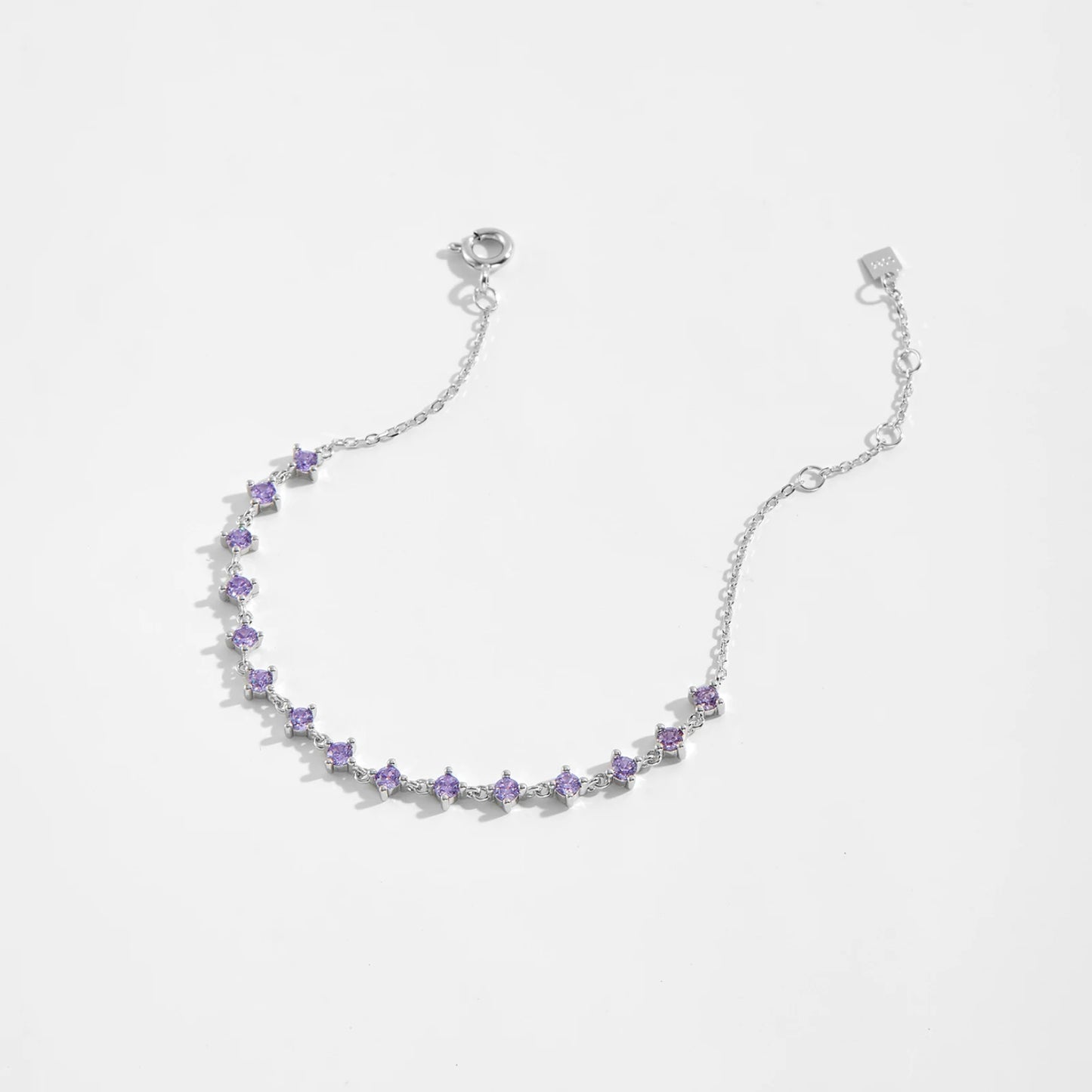 Amethyst Glow Bracelet