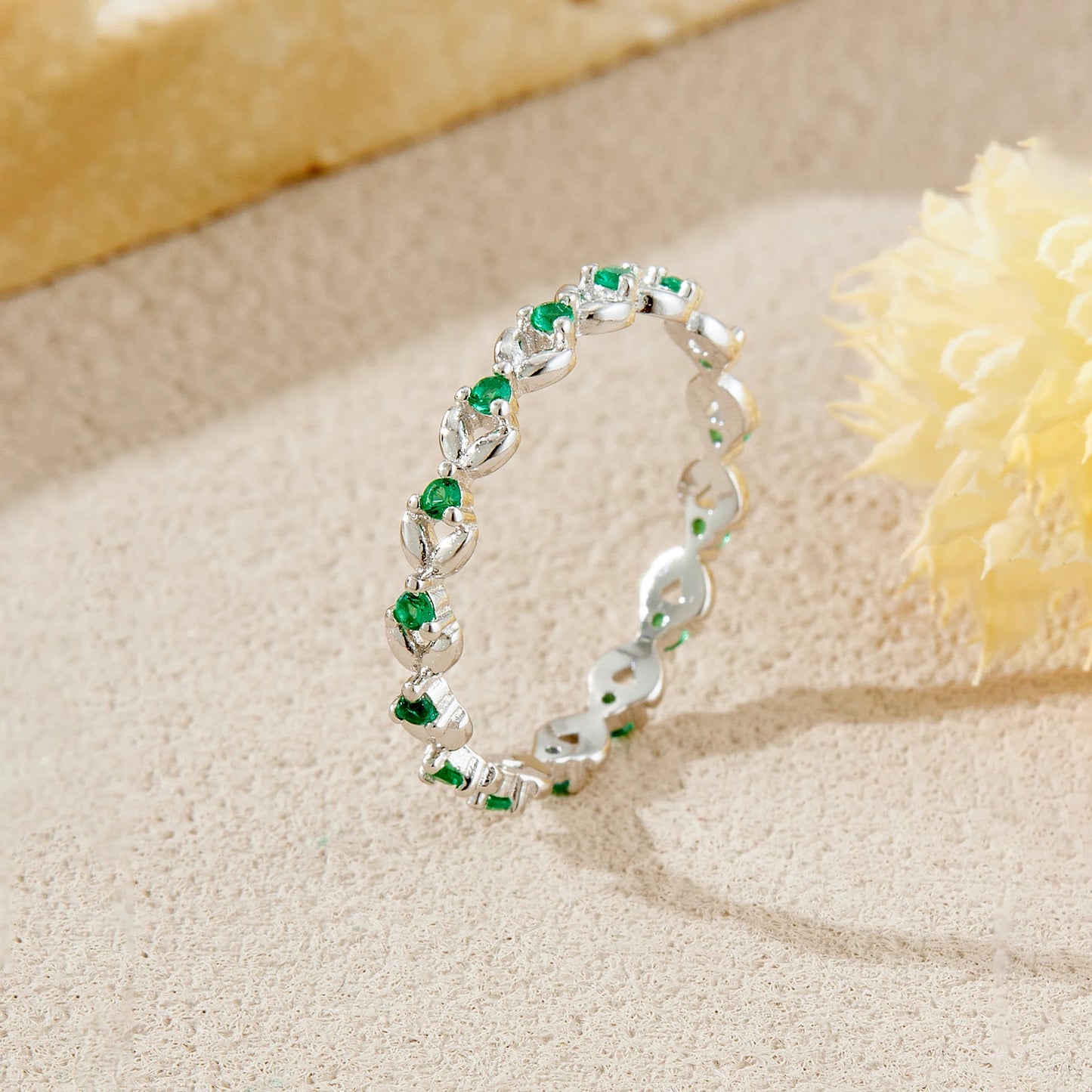 Verdant Lace Vintage Ring