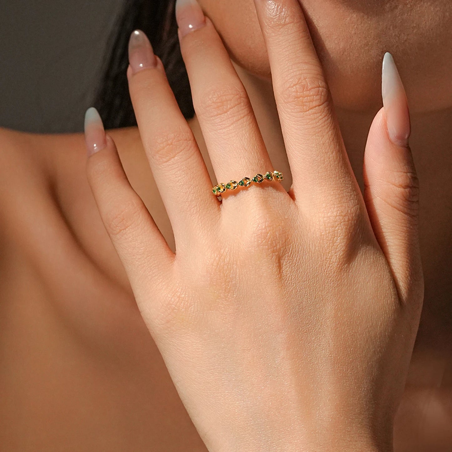 Verdant Lace Vintage Ring