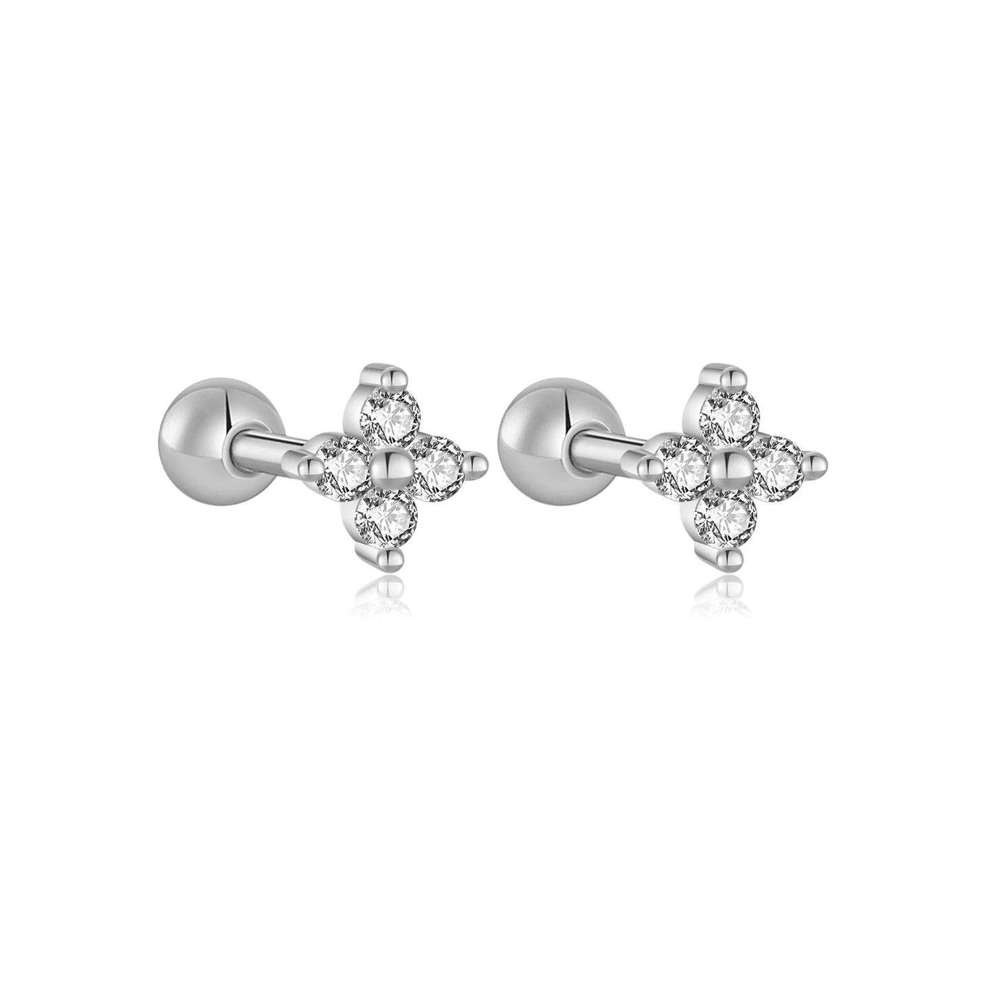 Rainbow Charm Studs