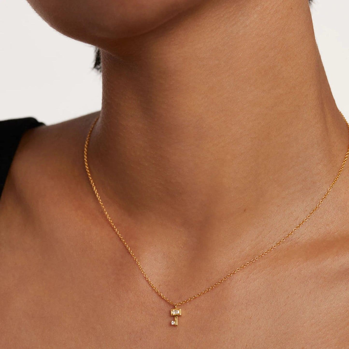 Timeless Key Pendant Necklace
