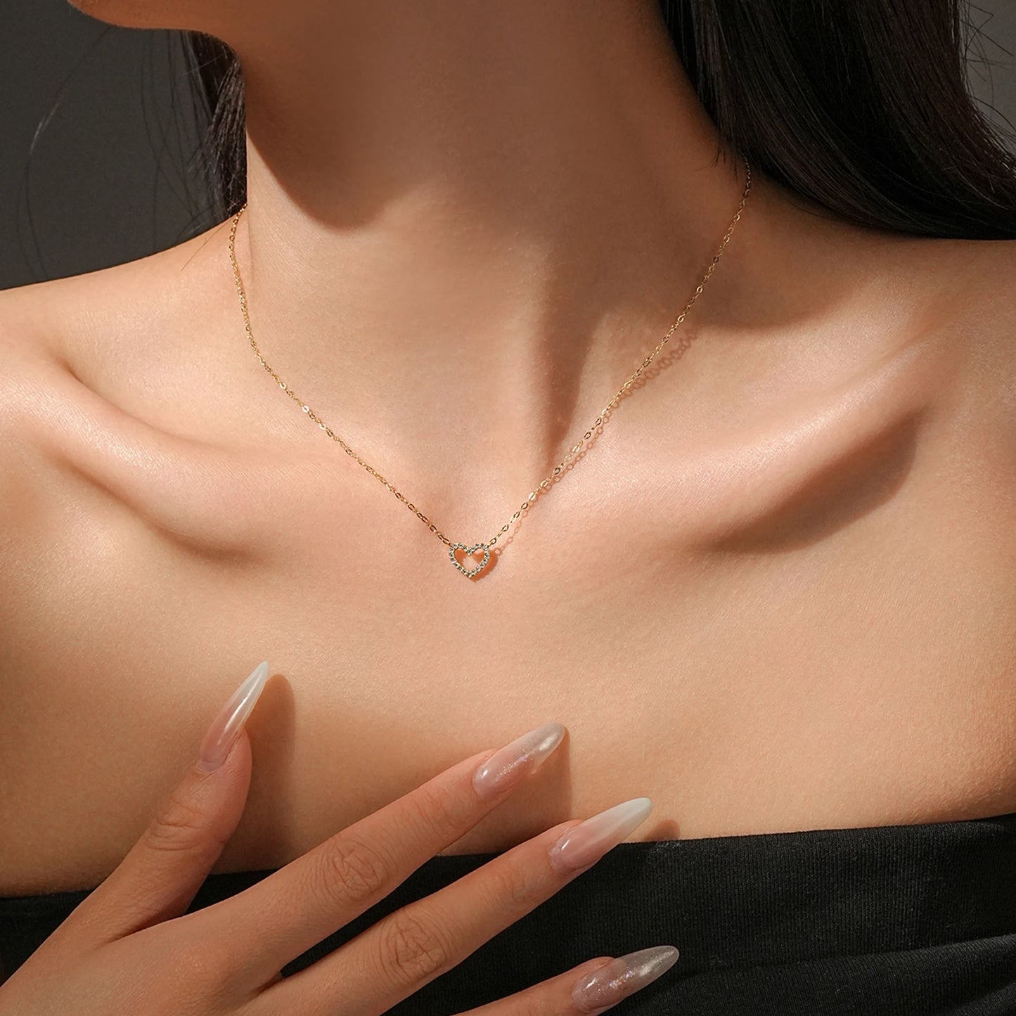 Eternal Heart Glow Necklace
