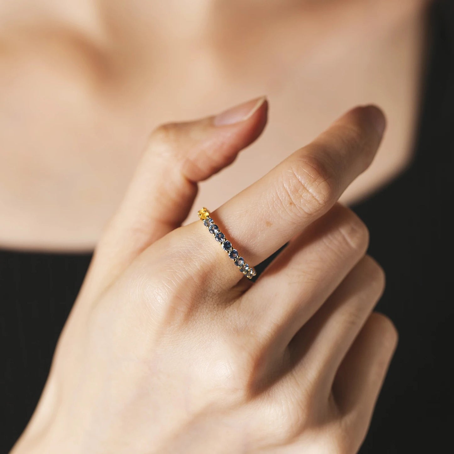 925 Sterling Silver Size 5 to 9 Round Aquamarine Blue Yellow CZ Zircon Ring Women Rainbow CZ Fine Jewelry Gift Solvana