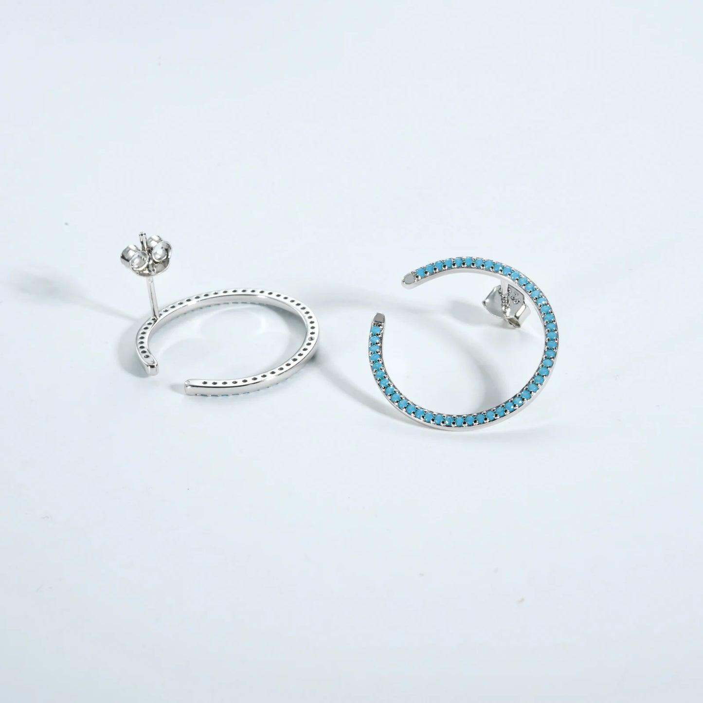 Luminous Circle Studs
