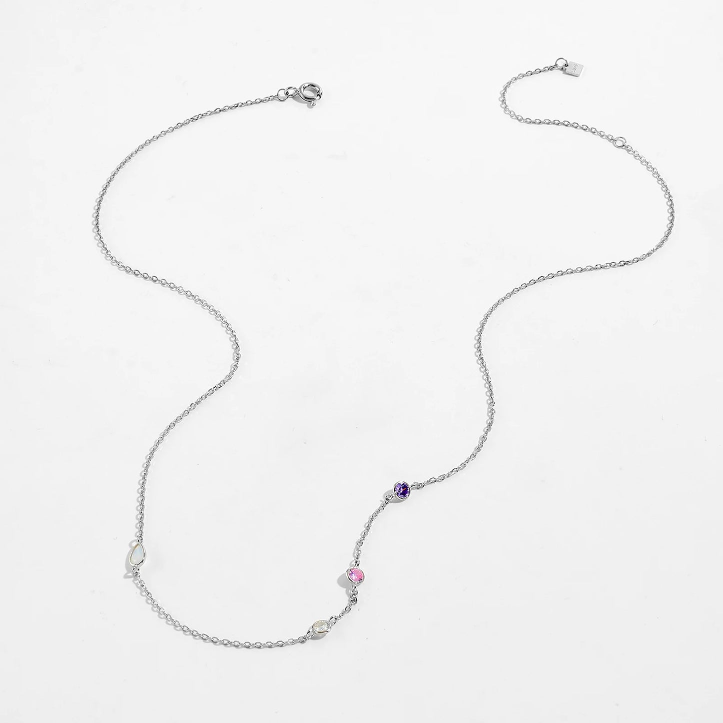 Winter Glow Opal Necklace