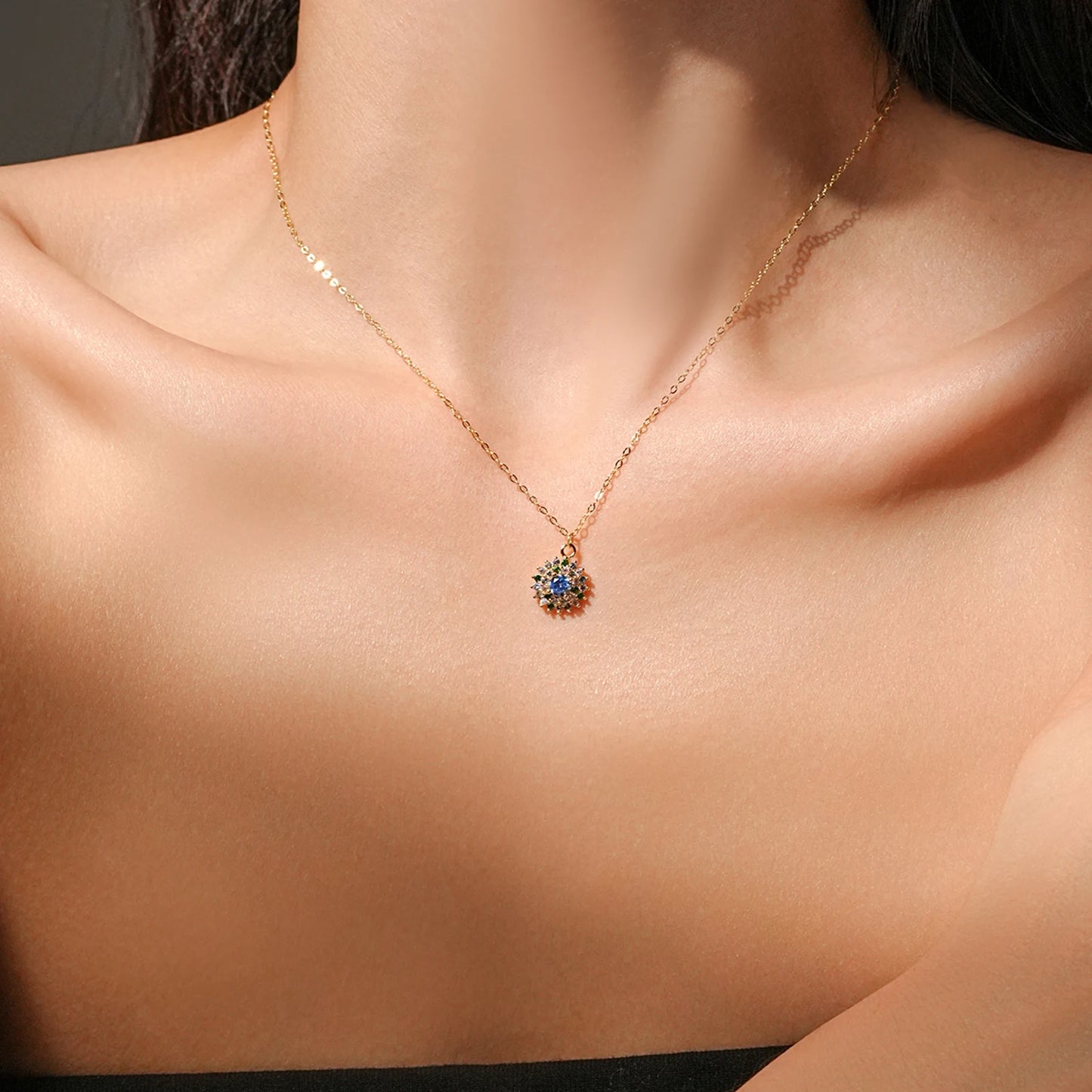 Aurielle Sunburst Necklace