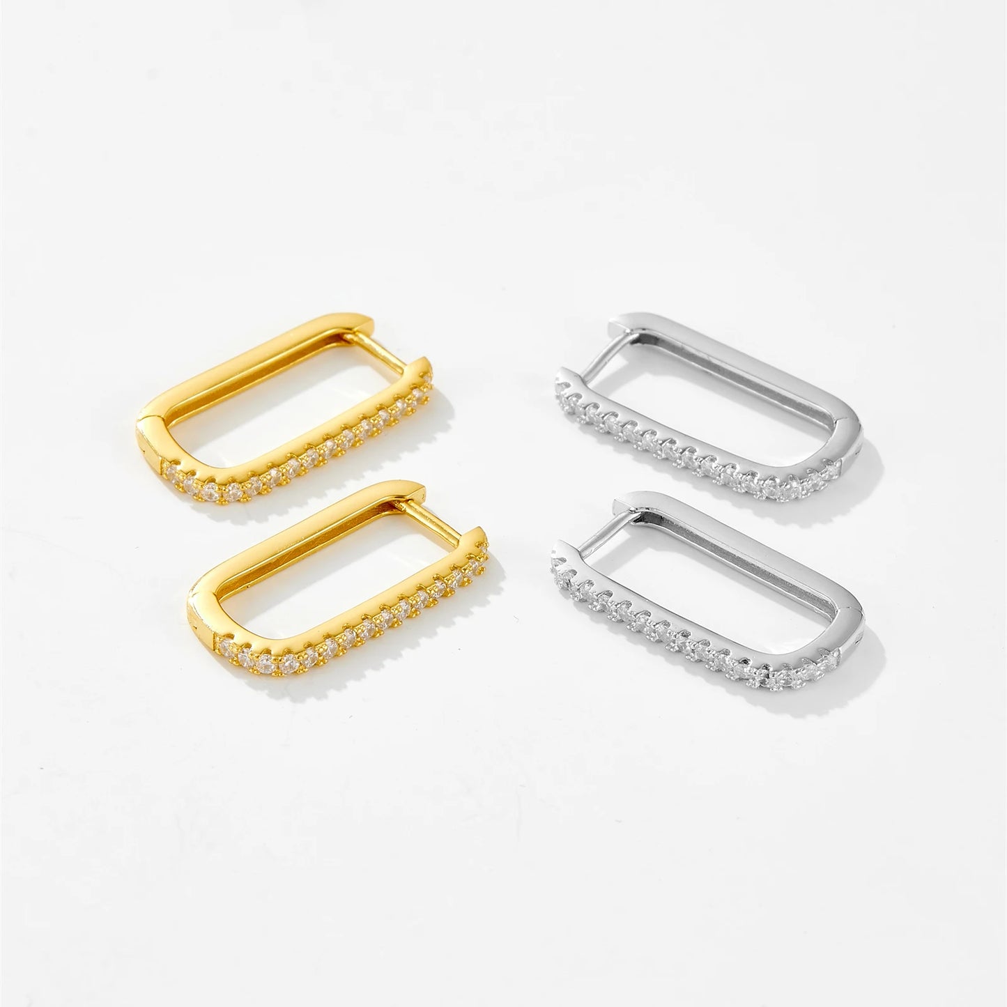 Aurora Shine Gold Huggie Hoops