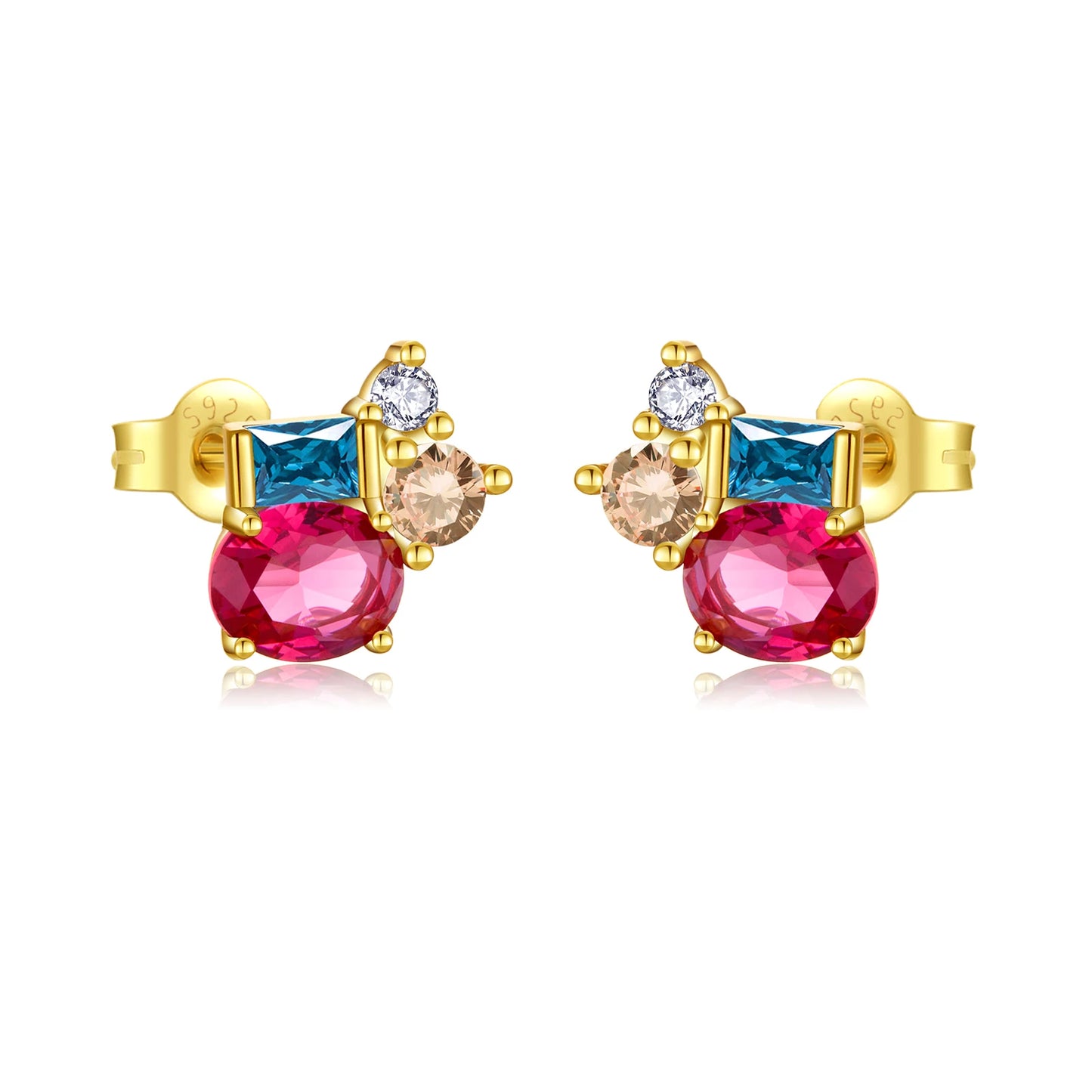 Eterna Spark Stud Earrings