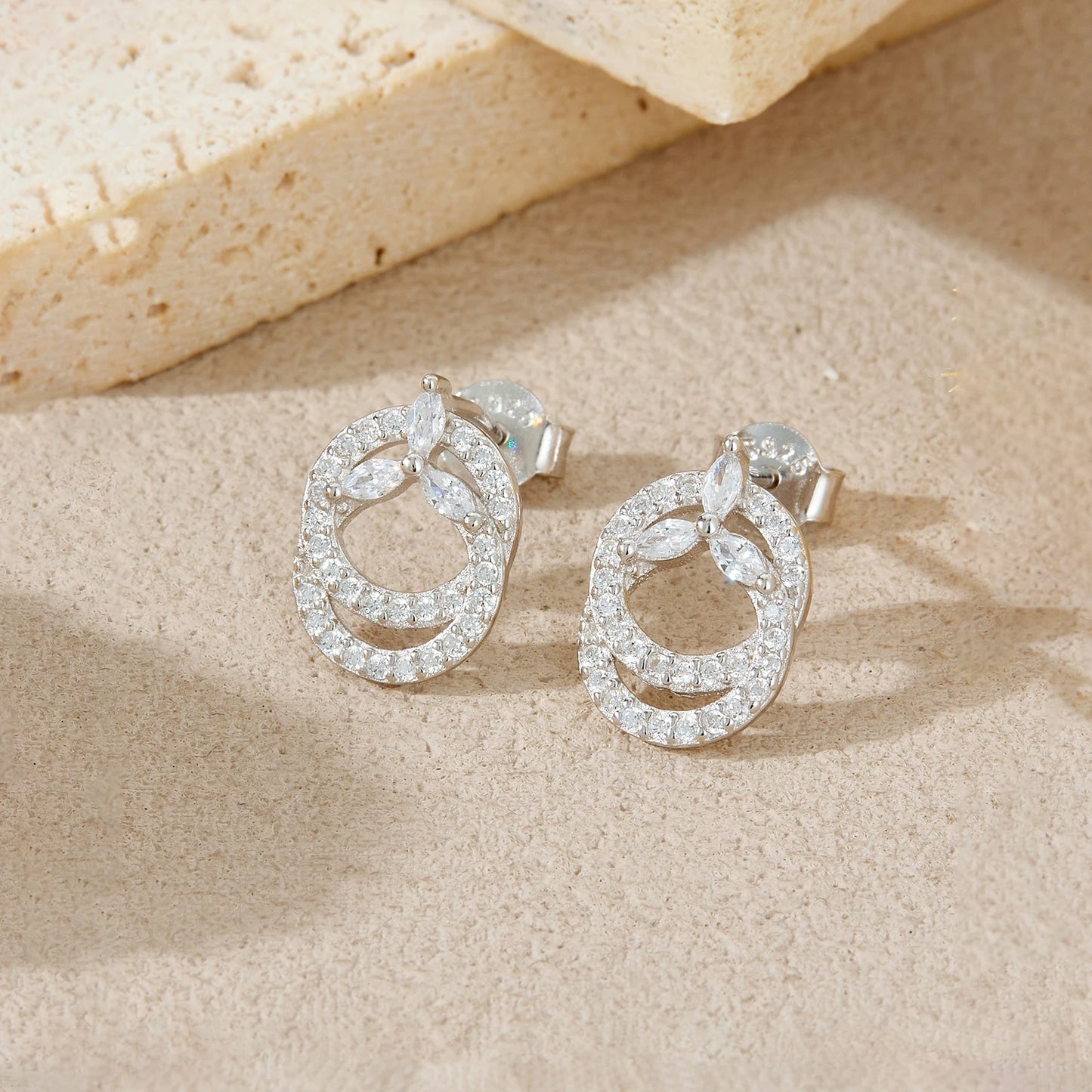 Radiant Layered Hoop Earrings