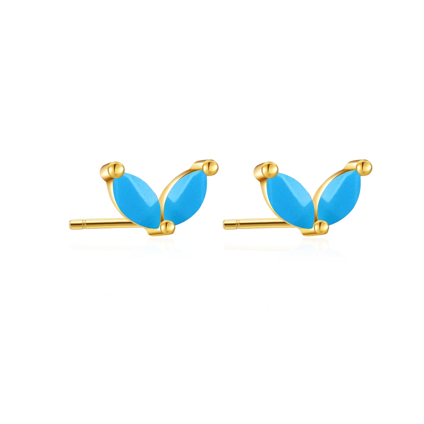 Aurora Oval Studs
