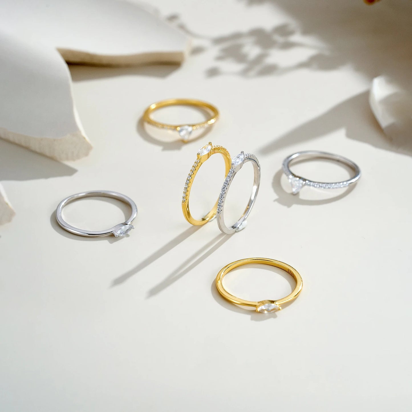 Marquise Edge Ring